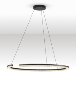 Полилей Nova Luce GREAMY 9030956 черен детайл 3