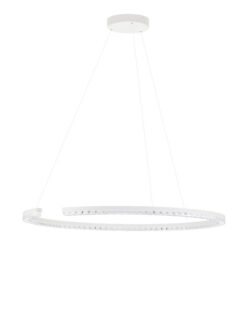 Полилей Nova Luce GREAMY 9030957 бял в интериор