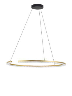 Полилей Nova Luce GREAMY 9030958 златист в интериор