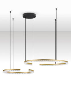 Полилей Nova Luce GREAMY 9030959 златист детайл 2