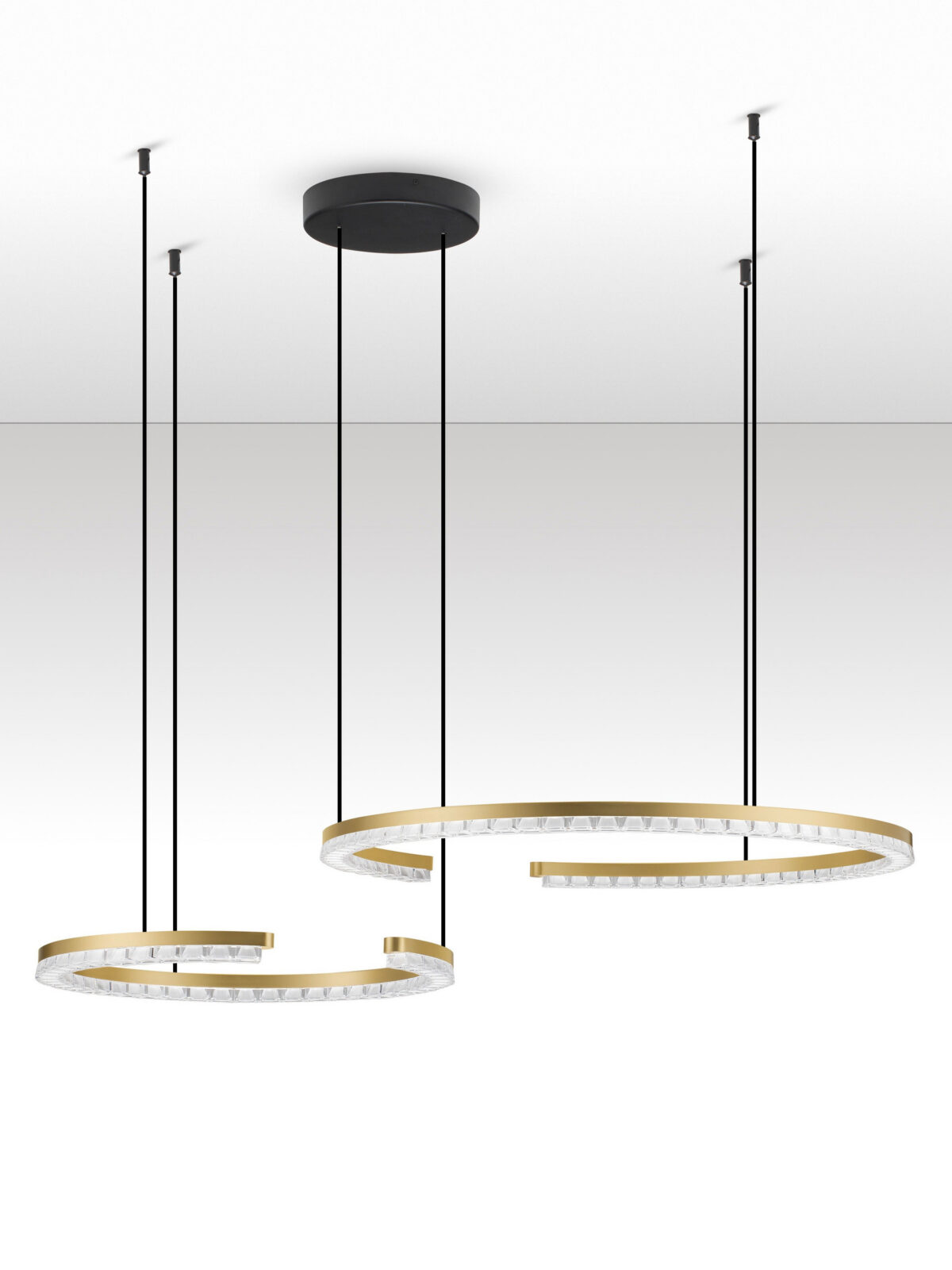 Полилей Nova Luce GREAMY 9030959 златист детайл 2
