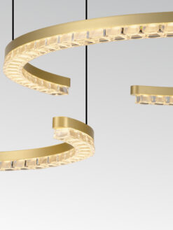 Полилей Nova Luce GREAMY 9030959 златист детайл 4