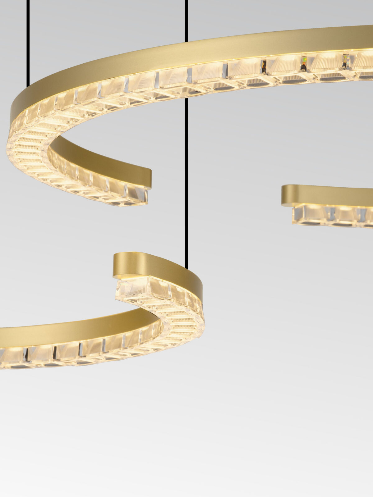 Полилей Nova Luce GREAMY 9030959 златист детайл 4
