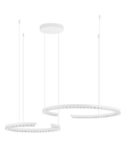 Полилей Nova Luce GREAMY 9030961 бял в интериор
