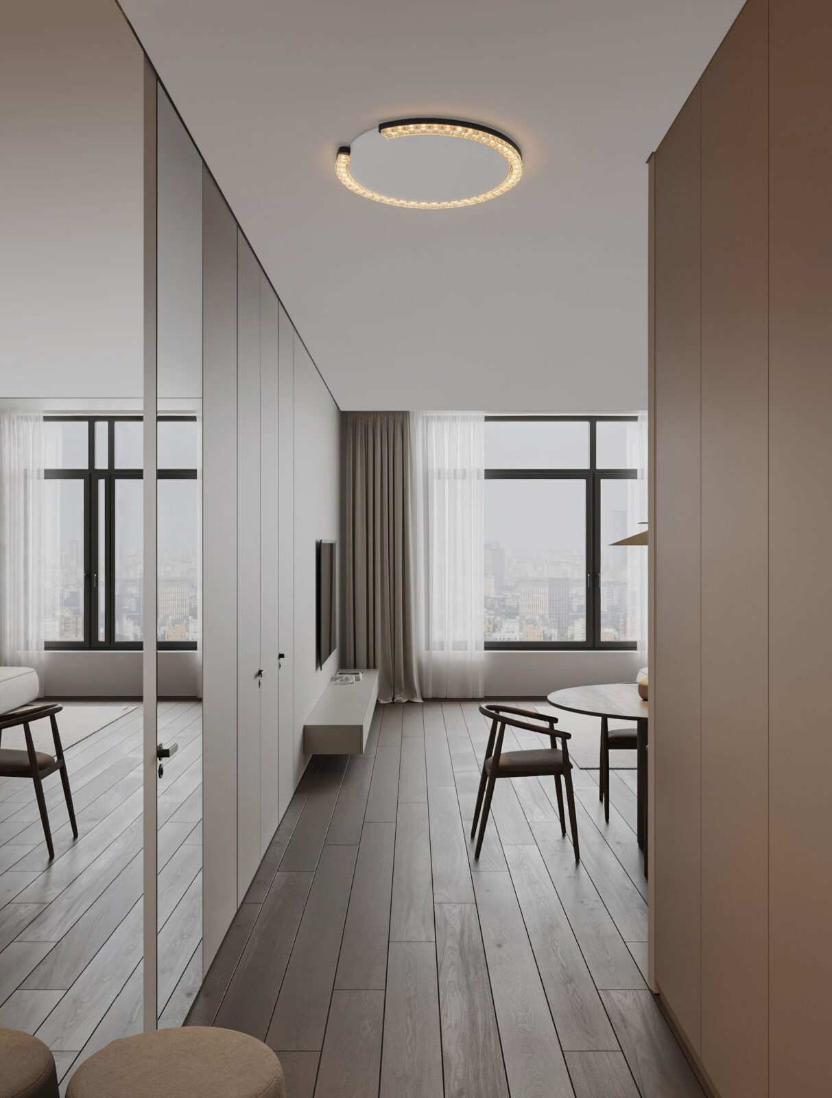 Плафониера Nova Luce GREAMY 9030962 черен