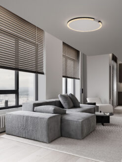 Плафониера Nova Luce GREAMY 9030965 черен