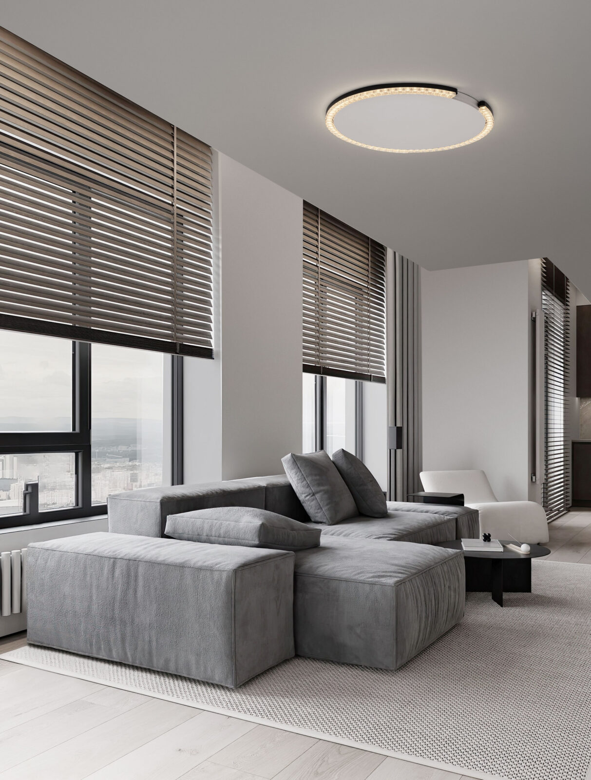Плафониера Nova Luce GREAMY 9030965 черен