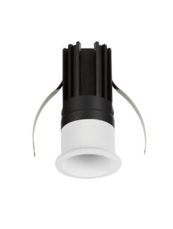 Луна за вграждане Nova Luce DOUE 9040100 бял в интериор