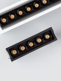 Луна за вграждане Nova Luce STEALTH 9040119 черен
