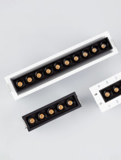 Луна за вграждане Nova Luce STEALTH 9040127 черен