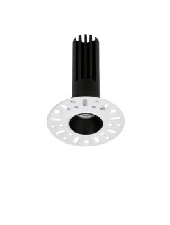 Луна за вграждане Nova Luce BACULUS 9052025 черен в интериор