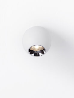 Луна за външен монтаж Nova Luce NANO 9052028 бял детайл 3