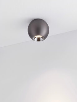 Луна за външен монтаж Nova Luce NANO 9052031 сив детайл 3