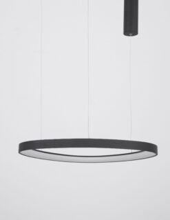 Полилей Nova Luce ESTEVA 9053552 черен детайл 2