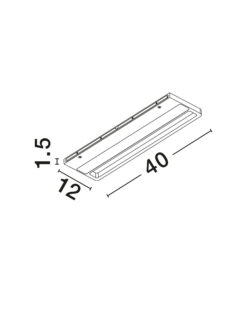 Аплик Nova Luce PABLO 9060258 бял детайл 5