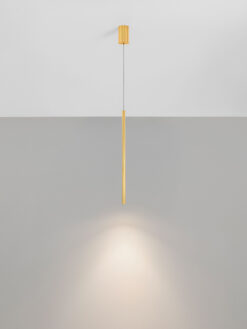 Пендел Nova Luce BRILLIA 9060267 златист детайл 3