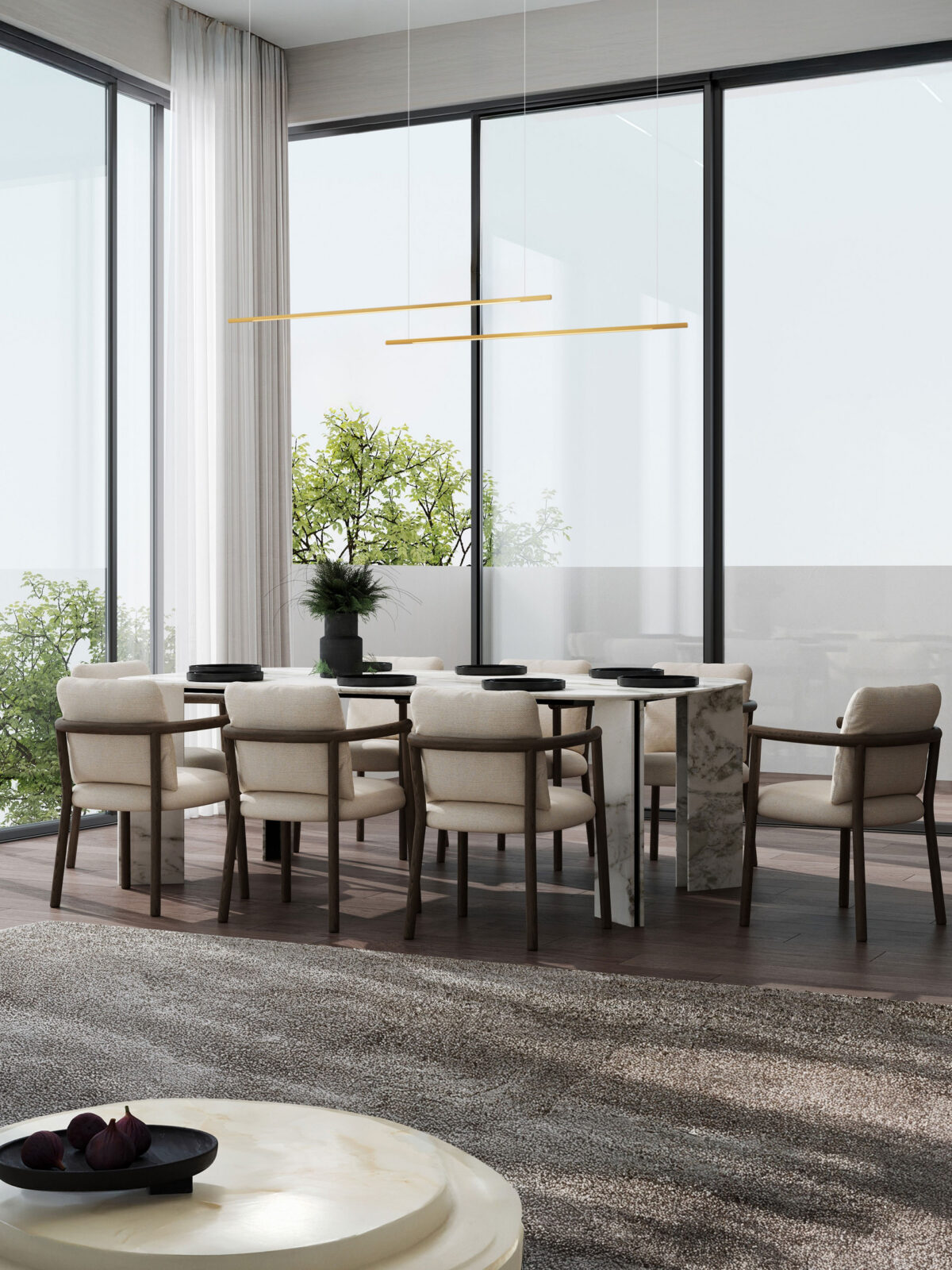 Полилей Nova Luce BRILLIA 9060282 златист