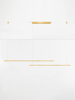 Полилей Nova Luce BRILLIA 9060282 златист детайл 2
