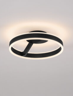Плафониера Nova Luce BIANCO 9060283 черен детайл 3