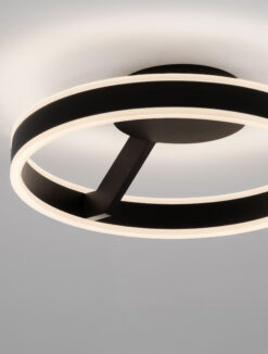 Плафониера Nova Luce BIANCO 9060283 черен детайл 4