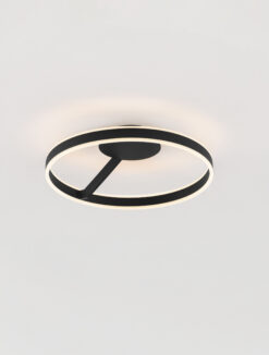 Плафониера Nova Luce BIANCO 9060285 черен детайл 3