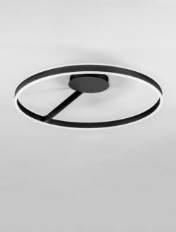 Плафониера Nova Luce BIANCO 9060287 черен детайл 2