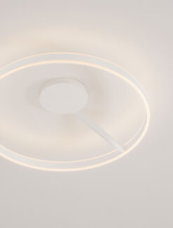 Плафониера Nova Luce BIANCO 9060288 бял детайл 4