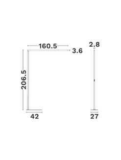 Лампион Nova Luce READER 9060292 бял детайл 6
