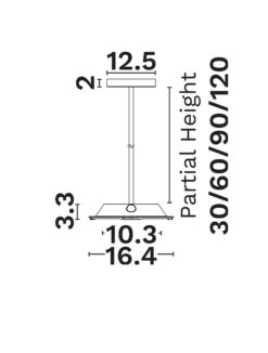 Крепежен елемент Nova Luce CERIUM 9061003 бял в интериор