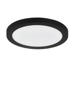 Външен плафон Nova Luce CERIUM 9061006 черен на фасада