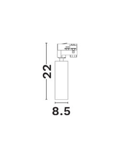 Магнитно тяло Nova Luce 4-WIRES TRACK 9070158 черен детайл 3