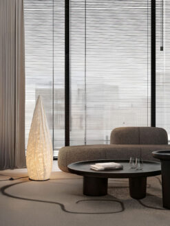 Лампион Nova Luce WABI 9070624 бял детайл 4