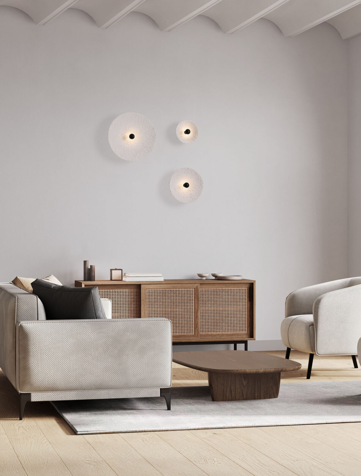 Аплик Nova Luce VELINA 9070634 бял