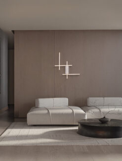 Аплик Nova Luce APECHO 9081812 бял