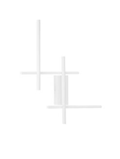 Аплик Nova Luce APECHO 9081812 бял детайл 2