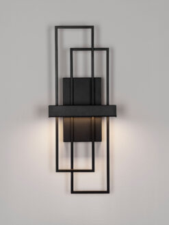 Аплик Nova Luce ALIS 9081819 черен детайл 3
