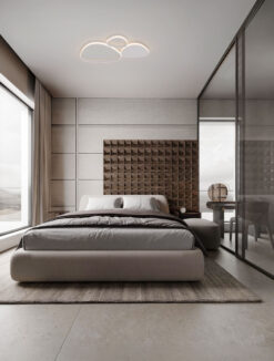 Плафониера Nova Luce ALTUS 9081828 бял