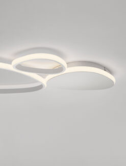 Плафониера Nova Luce ALTUS 9081828 бял детайл 4