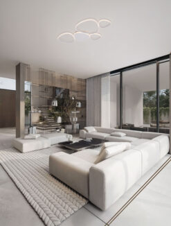 Плафониера Nova Luce ALTUS 9081829 бял