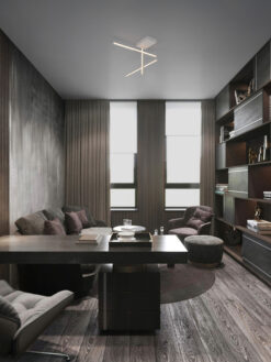 Плафониера Nova Luce ANTAMA 9081833 бял
