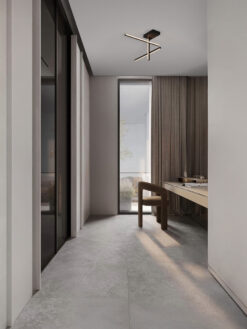 Плафониера Nova Luce ANTAMA 9081834 черен