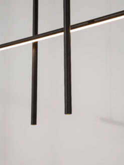 Полилей Nova Luce ELETTRA 9088105 черен детайл 6