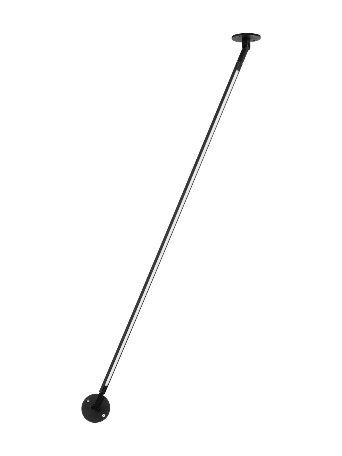 Аплик Nova Luce SIMA 9088114 черен в интериор