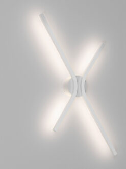 Аплик Nova Luce AKRO 9088117 бял детайл 4