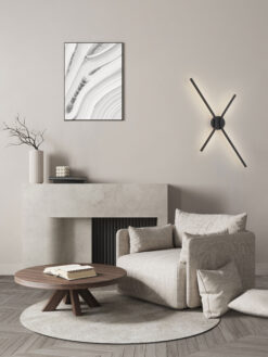 Аплик Nova Luce AKRO 9088118 черен