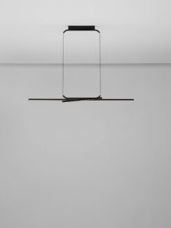 Полилей Nova Luce AKRO 9088119 черен детайл 3
