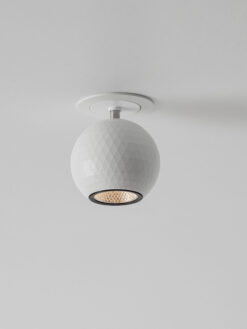 Плафониера Nova Luce NOTIC 9088182 бял детайл 4
