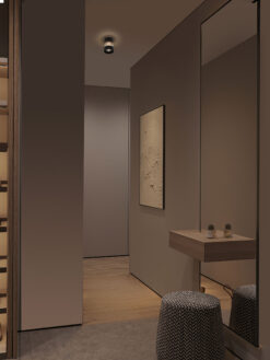 Плафониера Nova Luce GLOVIA 9088202 черен