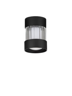 Плафониера Nova Luce GLOVIA 9088202 черен в интериор