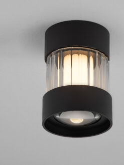 Плафониера Nova Luce GLOVIA 9088202 черен детайл 4